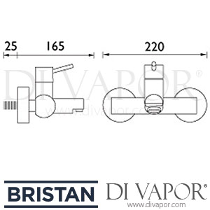 Bristan PM WMBF C Prism Wall Mounted Bath Filler Spare Parts